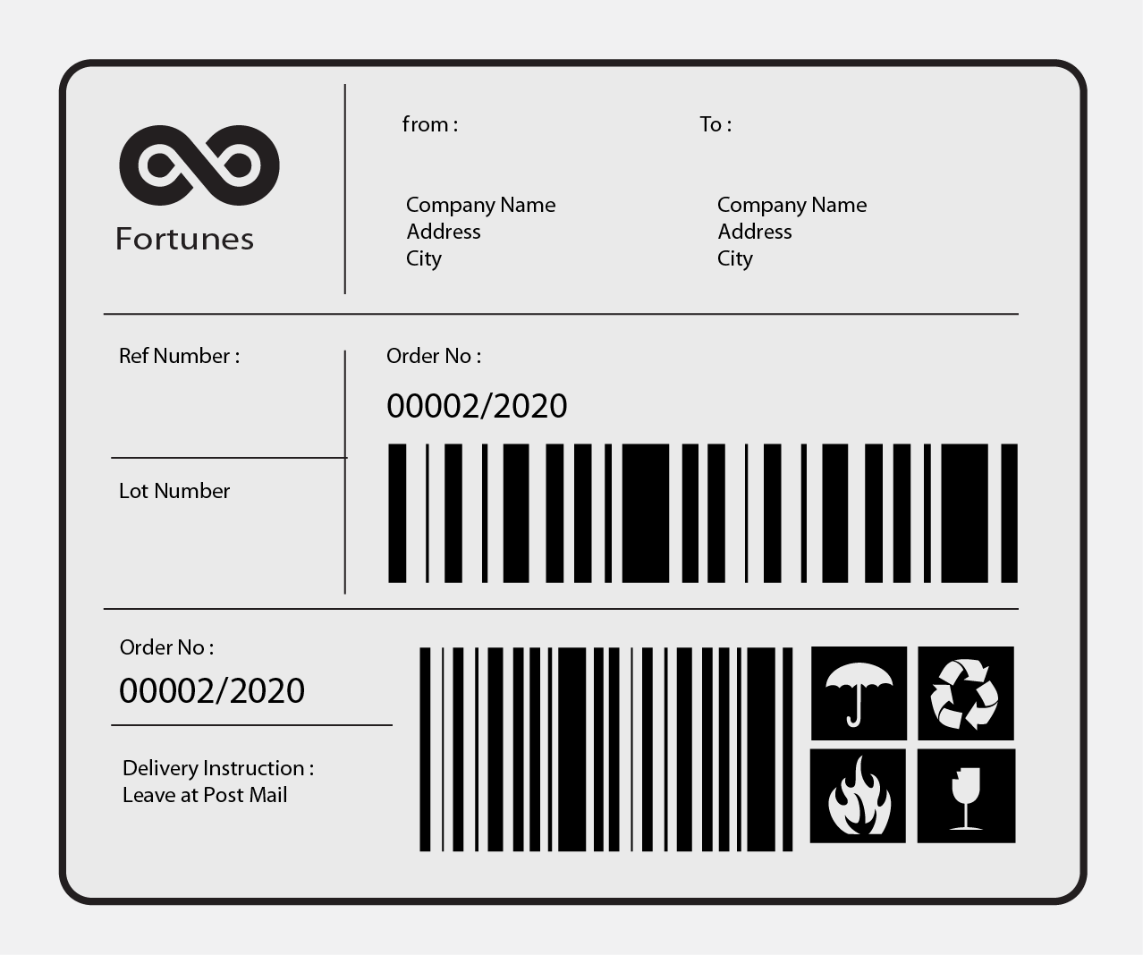 Free Barcode Labels Templates Printable